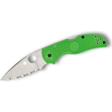 Spyderco Native 5 Salt Green LC200N Spyderedge Çakı