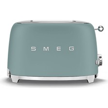Smeg 50's Style TSF01EGMEU Special Edition Mat Zümrüt Yeşil Ekmek Kızartma Makinesi