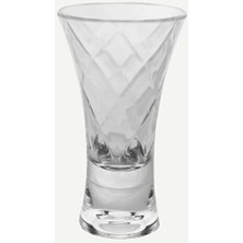 Baci Milano Barok Şeffaf Akrilik Likör Bardağı 10 Cm