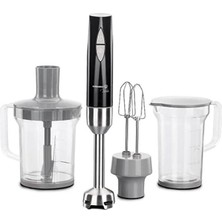 Korkmaz Vertex Mega Inox/siyah Blender Set A445
