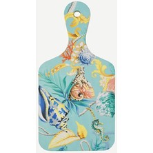 St. Tropez Turkuaz Melamin Sunum Tahtası 12,5X25 cm