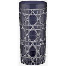 Gloria Siyah Cam Su Bardağı 485 ml