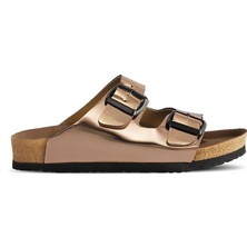 Slazenger Lens Kadın Terlik Gümüş Rugan