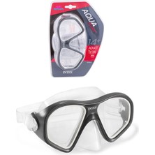 Serenity Haven Siyah Yetişkin Dalış Maskesi, Intex Reef Rider, Su Altı Keşfi Için Mükemmel