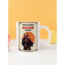 Topla Lan Herkesi Katliam Yapacam Baskılı Kupa Bardak