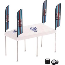 OMB Store NessiWorld GT 1:64 Martini Racing Paddock Servis Çadırı Seti