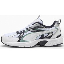 Puma Milenio Tech  Spor Ayakkabı Günlük Stil ve Silüet ile Beyaz-Siyah Renk Seçenekleri