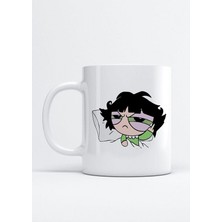 Powerpuff Girls Buttercup Baskı Porselen Kupa Bardak