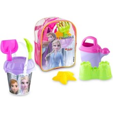 Serenity Haven Renkli Kız Çocuk Kum Kovası ve Aksesuarları, Bahçe ve Plaj Eğlencesi