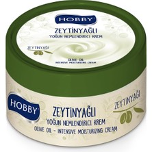 Hobby Zeytinyağlı Krem 250 ml Nemlendirici Etkili Unisex Türkiye Menşeli Vücut Bakım Ürünü