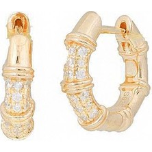 Masaliko Halka Gümüş Küpe SB1897, 925 Ayar Gümüş, Ithal Ürün