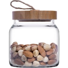 Paşabahçe-Woody Bamboo Kapaklı Kavanoz 1130cc 4 Adet 43593