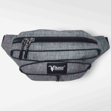 Unisex Gri Bel&göğüs Çantası Waistbag Hip Pack