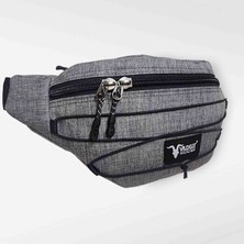 Unisex Gri Bel&göğüs Çantası Waistbag Hip Pack