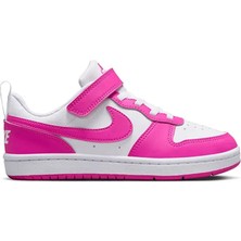 Nike Beyaz Kız Çocuk Yürüyüş Ayakkabısı DV5457-123-COURT Borough Low Recraf