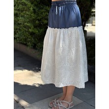 Kot Detaylı Fisto Etek