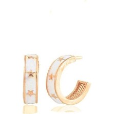 Masaliko Yıldız Gümüş Küpe SB2032, 925 Ayar Gümüş