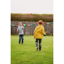 Serenity Haven Pembe Çocuk Eğlence Seti, At Tut Top Yakalama ve Tenis Raketli Oyun Seti