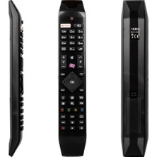 Vestel Netflıx-Mor Tuşlu Yeni Üstü Camlı-Hıtachı Rc 49141 LED Tv Kumanda (RC49141-30095562)