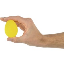 Sarı Silikon El Bilek ve Parmak Güçlendirme Topu, Egzersiz ve Dayanıklılık Aracı