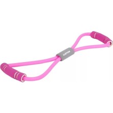 Pembe Spor Kondisyon Direnç Lastiği, Güç ve Esneklik Için Ideal!