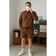 Rafael Erkek Oversize Şort Takım
