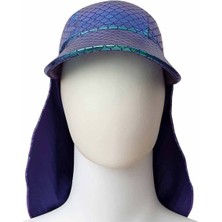 Serenity Haven Beyaz, Boyun Korumalı Şapka, Yaz Için Şık ve Koruyucu Tasarım