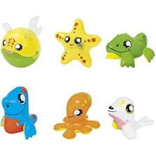 Renkli Deniz Hayvanları 24CM, Eğlenceli ve Sevimli Oyuncak Seti