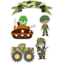 Army Sticker Telefon Laptop Notebook Tablet Defter Matara Stiker Etiket ST1536