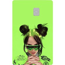 Kart Kaplama Sticker Banka Kredi Kartı Kaplama Stickeri KK812