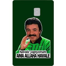 Kart Kaplama Sticker Banka Kredi Kartı Kaplama Stickeri KK657