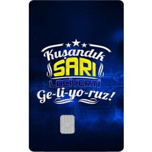 Kart Kaplama Sticker Banka Kredi Kartı Kaplama Stickeri KK956