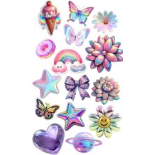 Popüler Sticker Telefon Laptop Notebook Tablet Defter Matara Stiker Etiket ST1424