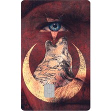 Kart Kaplama Sticker Banka Kredi Kartı Kaplama Stickeri KK973