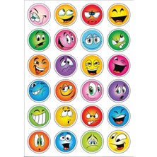 Emoji Sticker Telefon Laptop Notebook Tablet Defter Matara Stiker Etiket ST1162