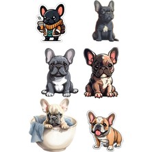 Köpek Sticker Telefon Laptop Notebook Tablet Defter Matara Stiker Etiket ST1409