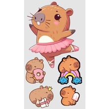 Capybara Sticker Capibara Etiket Kapibara Sticker Capibara Sticker ST1640