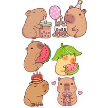 Capybara Sticker Capibara Etiket Kapibara Sticker Capibara Sticker ST1641