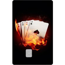 Kart Kaplama Sticker Banka Kredi Kartı Kaplama Stickeri KK219