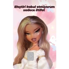 Kart Kaplama Sticker Banka Kredi Kartı Kaplama Stickeri KK691