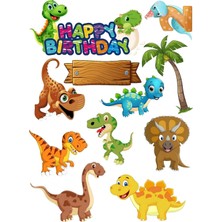 Baby Dino Sticker Telefon Laptop Notebook Tablet Defter Matara Stiker Etiket ST478