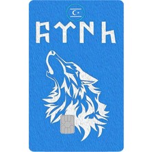 Kart Kaplama Sticker Banka Kredi Kartı Kaplama Stickeri KK390