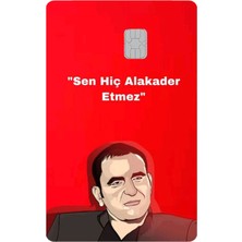 Kart Kaplama Sticker Banka Kredi Kartı Kaplama Stickeri KK901