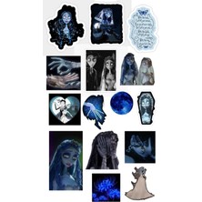 Popüler Sticker Telefon Laptop Notebook Tablet Defter Matara Stiker Etiket ST1580