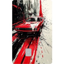 Kart Kaplama Sticker Banka Kredi Kartı Kaplama Stickeri KK1238