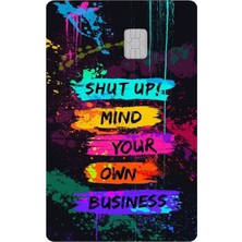 Kart Kaplama Sticker Banka Kredi Kartı Kaplama Stickeri KK590