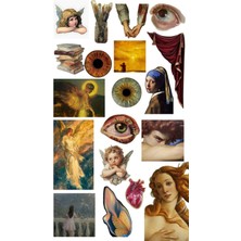 Komik Sticker Telefon Laptop Notebook Tablet Defter Matara Stiker Etiket ST1546