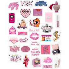 Y2K Sticker Telefon Laptop Notebook Tablet Defter Matara Stiker Etiket ST437