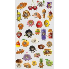 Kediler Sticker Telefon Laptop Notebook Tablet Defter Matara Stiker Etiket ST906