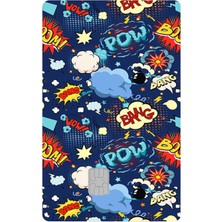 Kart Kaplama Sticker Banka Kredi Kartı Kaplama Stickeri KK142